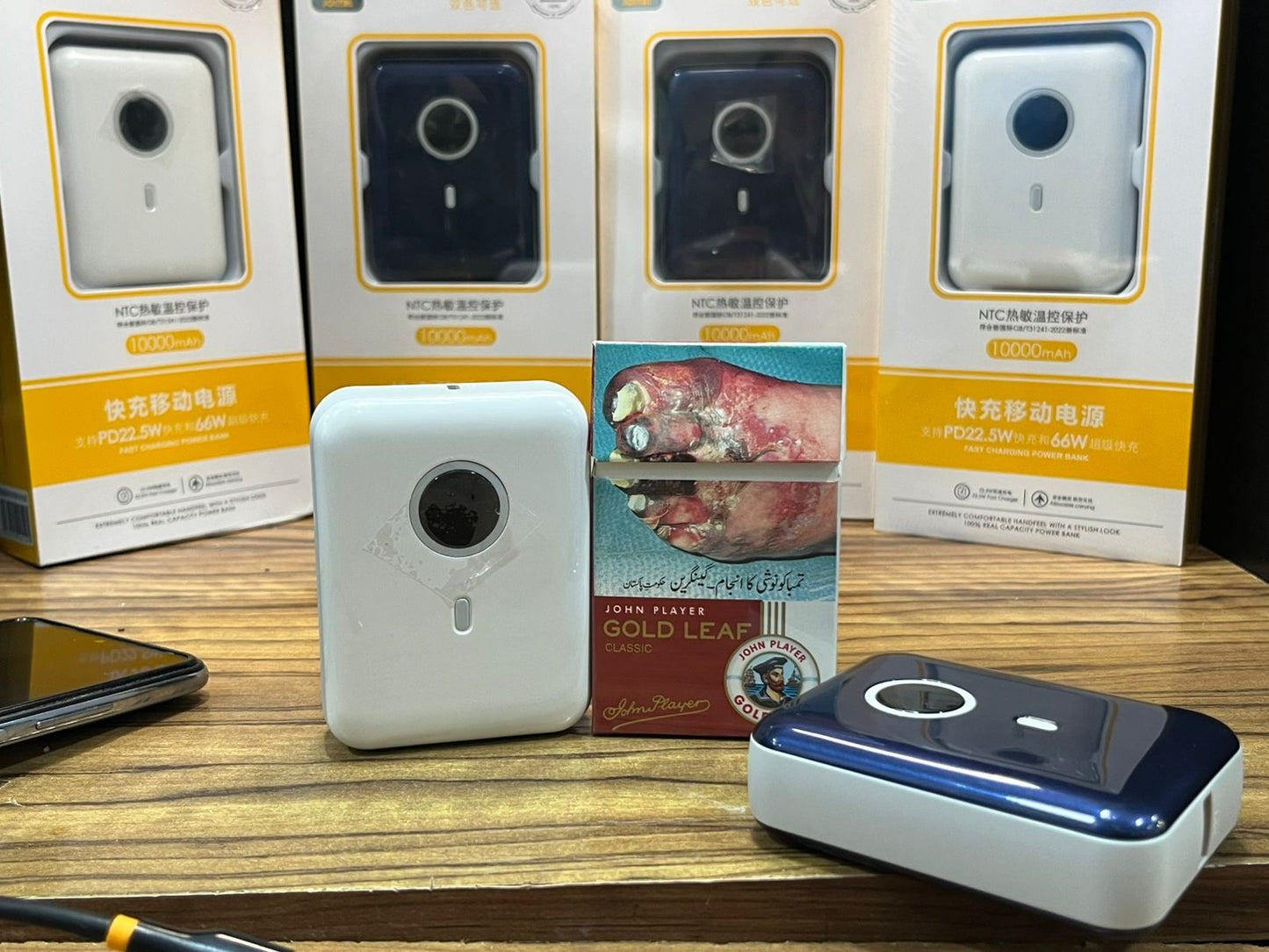 New Mini 10,000mAh Power Bank | 22.5W Fast Charging | Compact & High Quality | With Out Cable