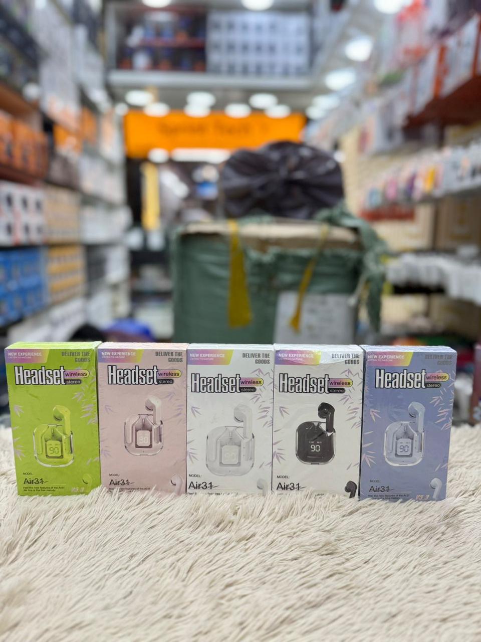 Air 31 Wireless Earbuds – Touch Controls & Charging Case