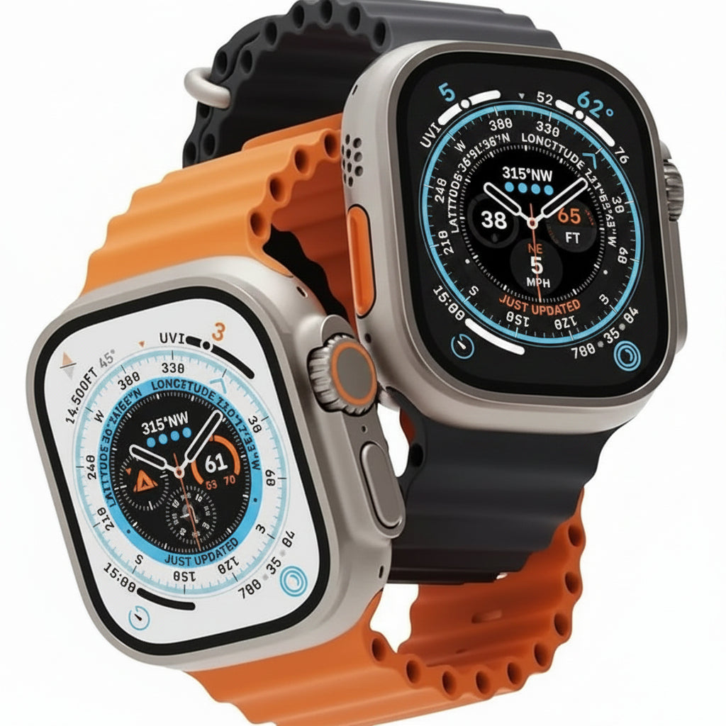 T800 Ultra Smart Watch | AMOLED Display, Bluetooth Calling, Fitness & Health Tracker Smartwatch for Men & Women