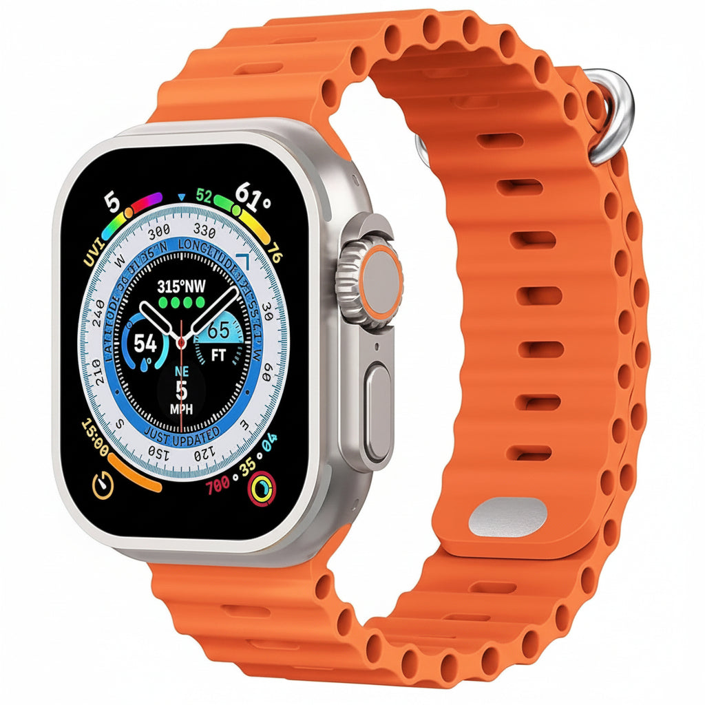 T800 Ultra Smart Watch | AMOLED Display, Bluetooth Calling, Fitness & Health Tracker Smartwatch for Men & Women