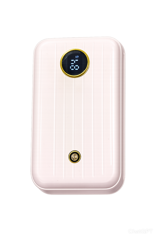 Kivee Basake 10000mAh Compact Power Bank – 22.5W Fast Charging with Dual Built-In Cables