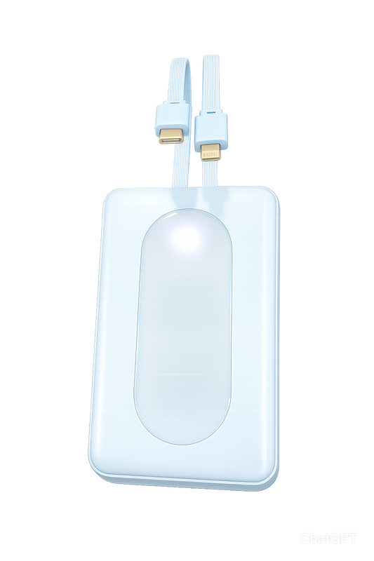 Joltal MH-813 10000mAh Compact Power Bank – 22.5W Fast Charging with Dual Built-In Cables