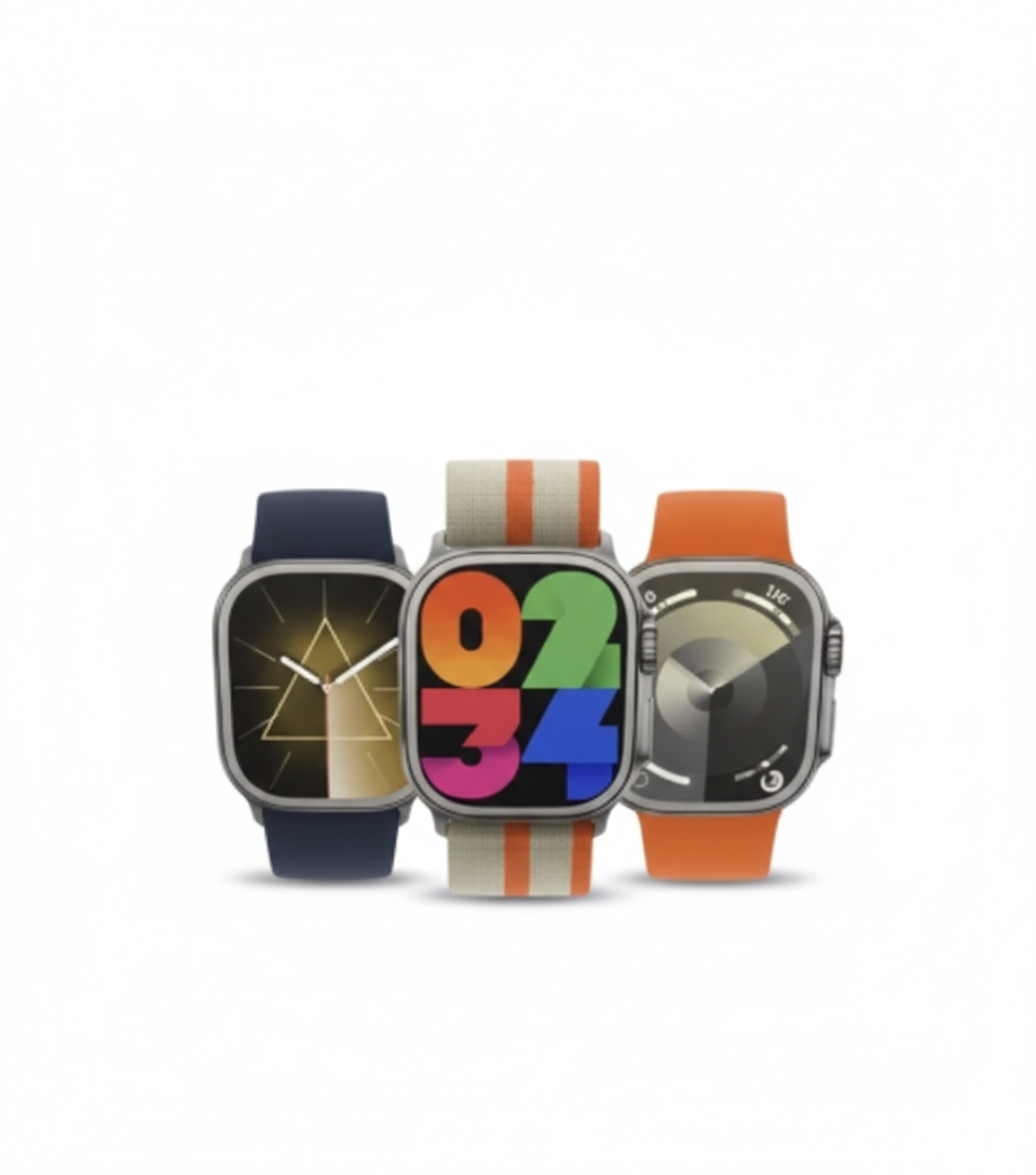 J30 Ultra 2 Smartwatch – 7 Interchangeable Straps, Fitness & Health Tracker