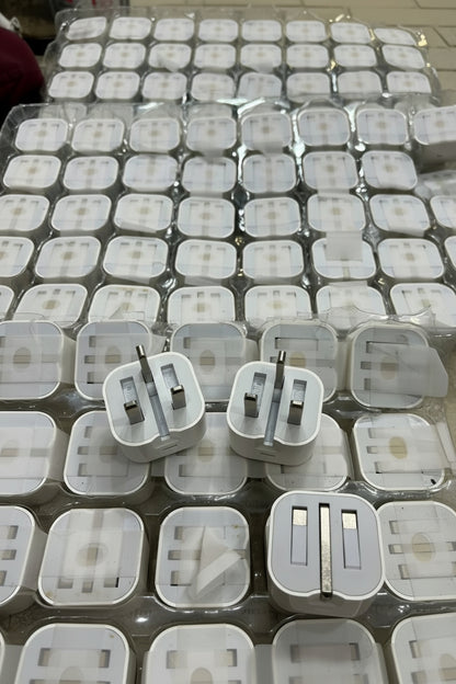 Original 3-Pin 20W USB-C Power Adapter – Heavy Duty | Serial Matched | UK Plug