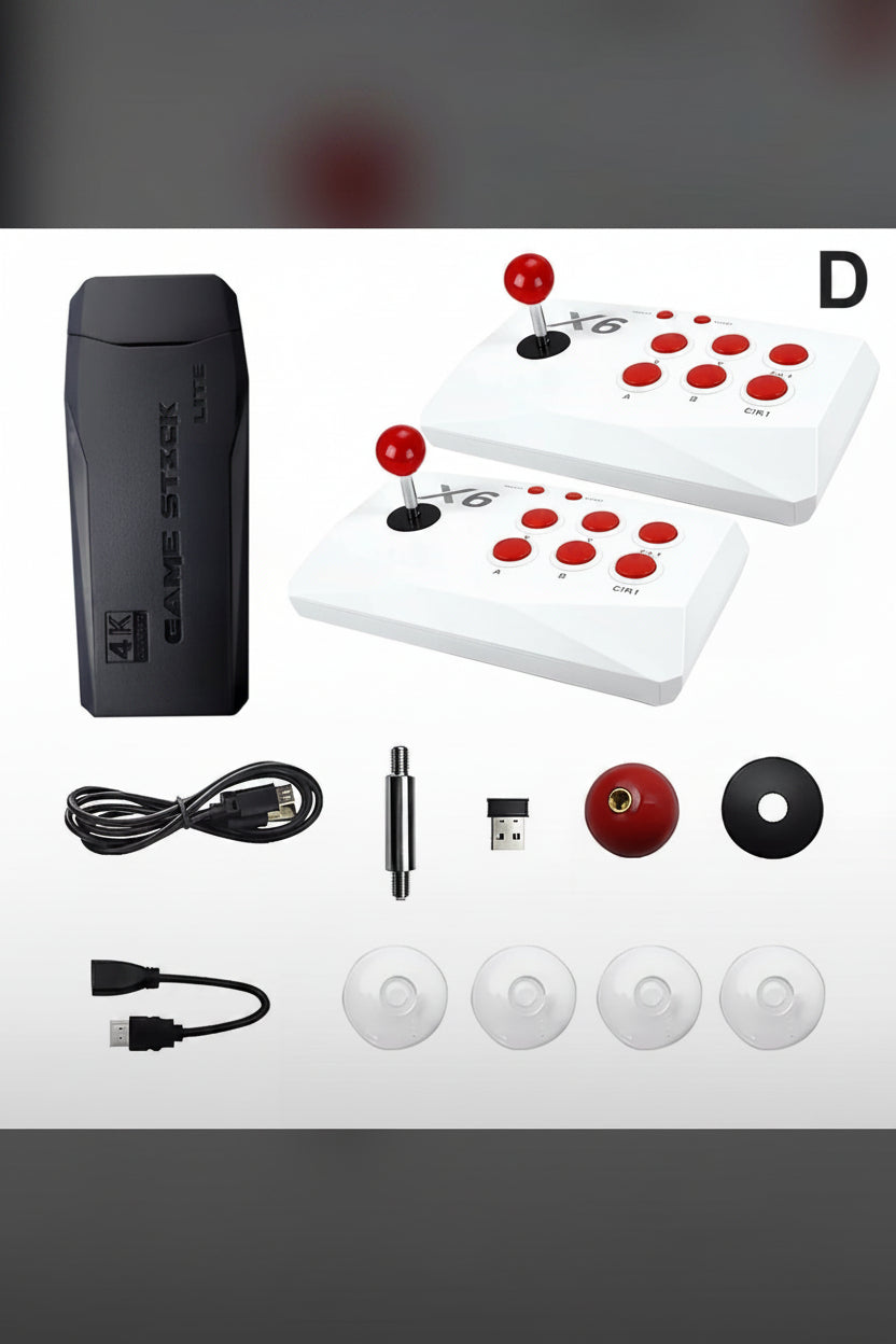 New X6 Gaming Stick – 2 Wireless Controllers | 20,000 Retro Games