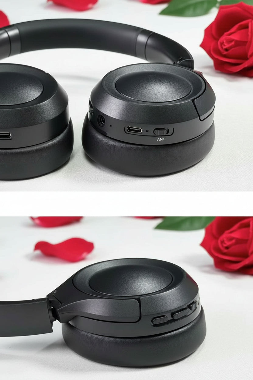 New Original AKAZ L50 Wireless Headphones | ANC Active Noise Cancellation | HiFi Sound | ENC HD Calling | 70H Standby