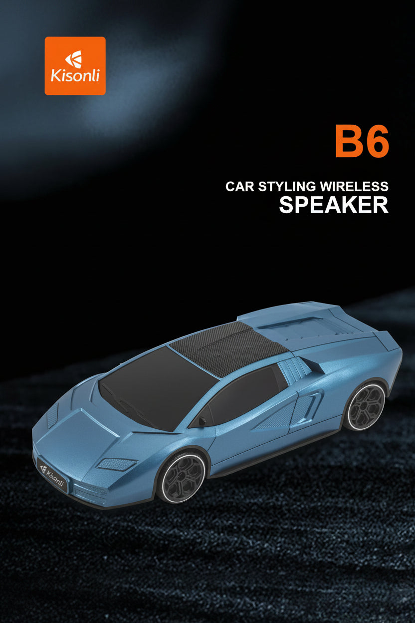 Kisonli Solar Car Wireless Bluetooth Speaker – Solar Powered, Hands-Free, FM Radio, and TF Card Support (Copy) (Copy) (Copy) (Copy)