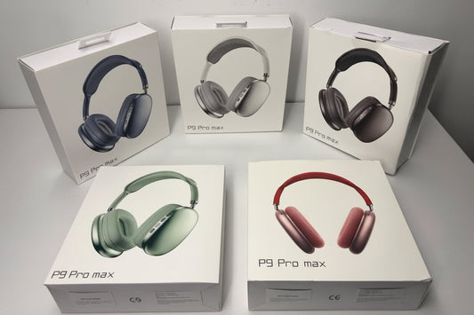 P9 Pro Max Headphones – Wireless Bluetooth Stereo with Deep Bass