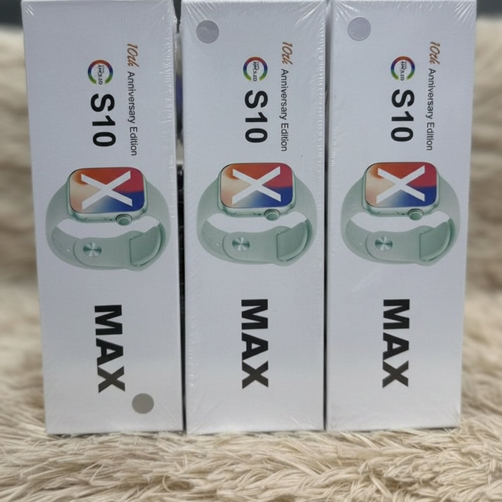 S10 Max Smartwatch – AMOLED Display, Fitness & Health Tracker