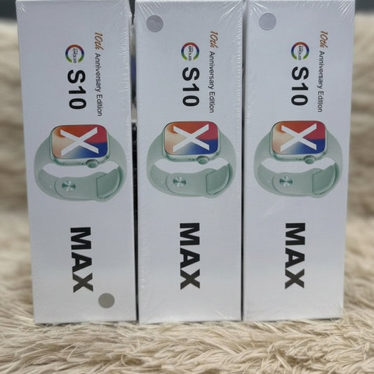 S10 Max Smartwatch – AMOLED Display, Fitness & Health Tracker
