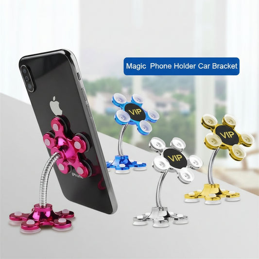 Magic Phone Holder Car Bracket – 360° Adjustable Dashboard & Air Vent Mount