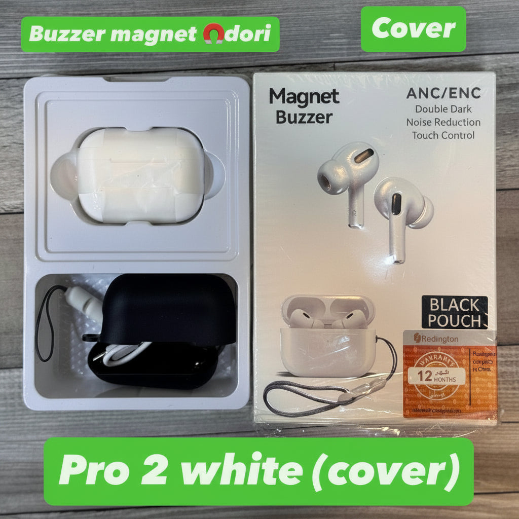 Air Pods Pro 2 – Lanyard, Magnet Buzzer, ANC/ENC, Pouch