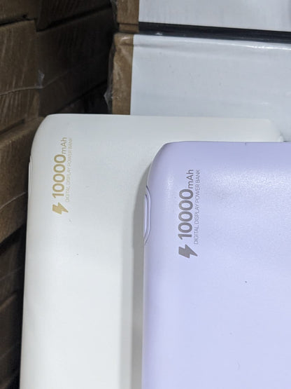 Ai SOLOVE 10000mAh Compact Power Bank with Built-In Lightning Cable