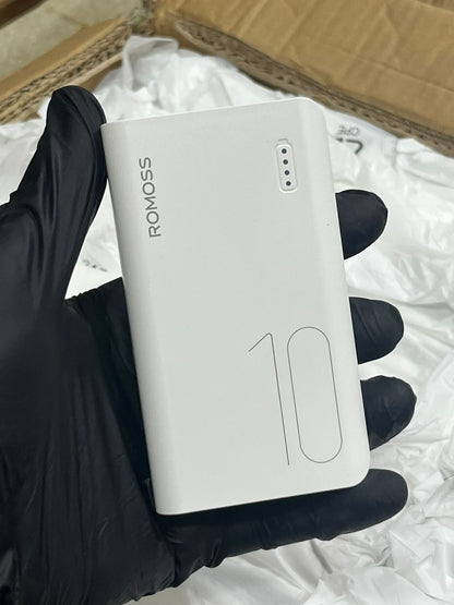 Romoss 10000mAh Compact Power Bank – 22.5W Fast Charging with Type-C Input/Output