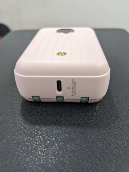 Kivee Basake 10000mAh Compact Power Bank – 22.5W Fast Charging with Dual Built-In Cables